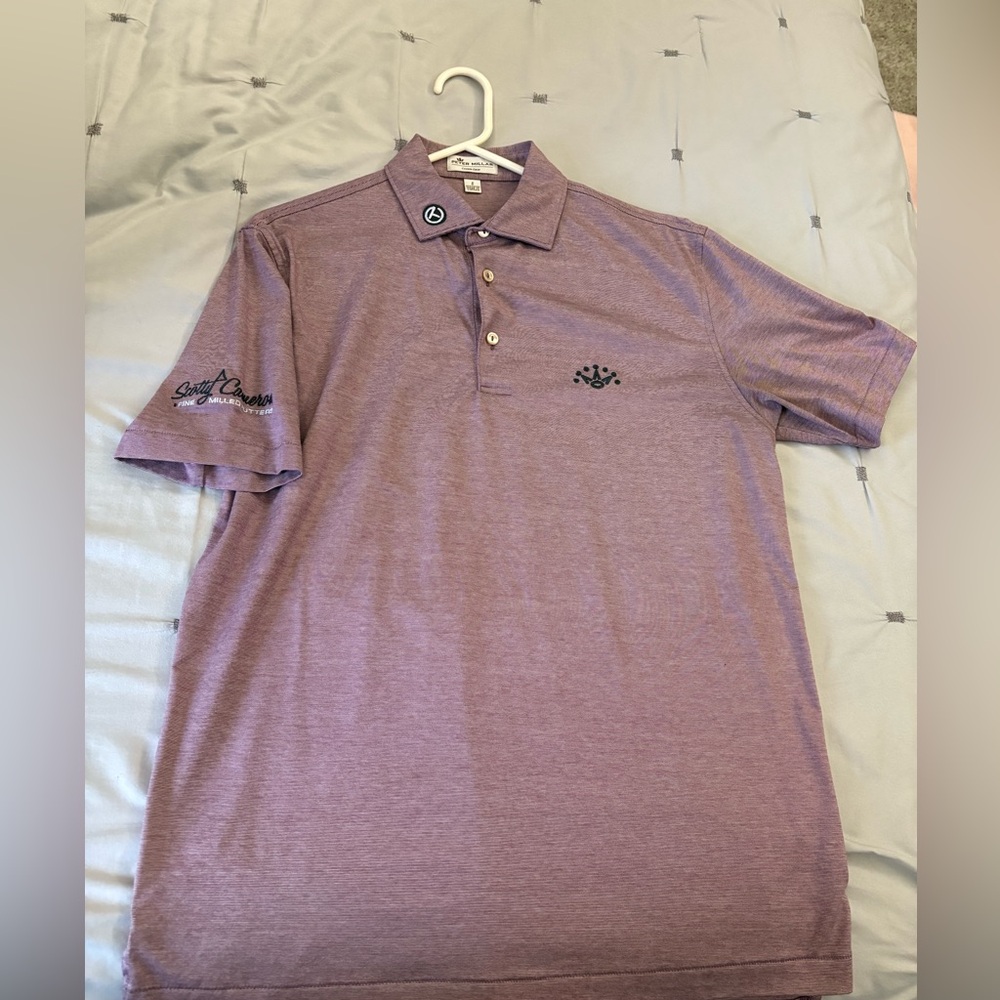 Peter Millar Crown Ease Polo - Team Titleist